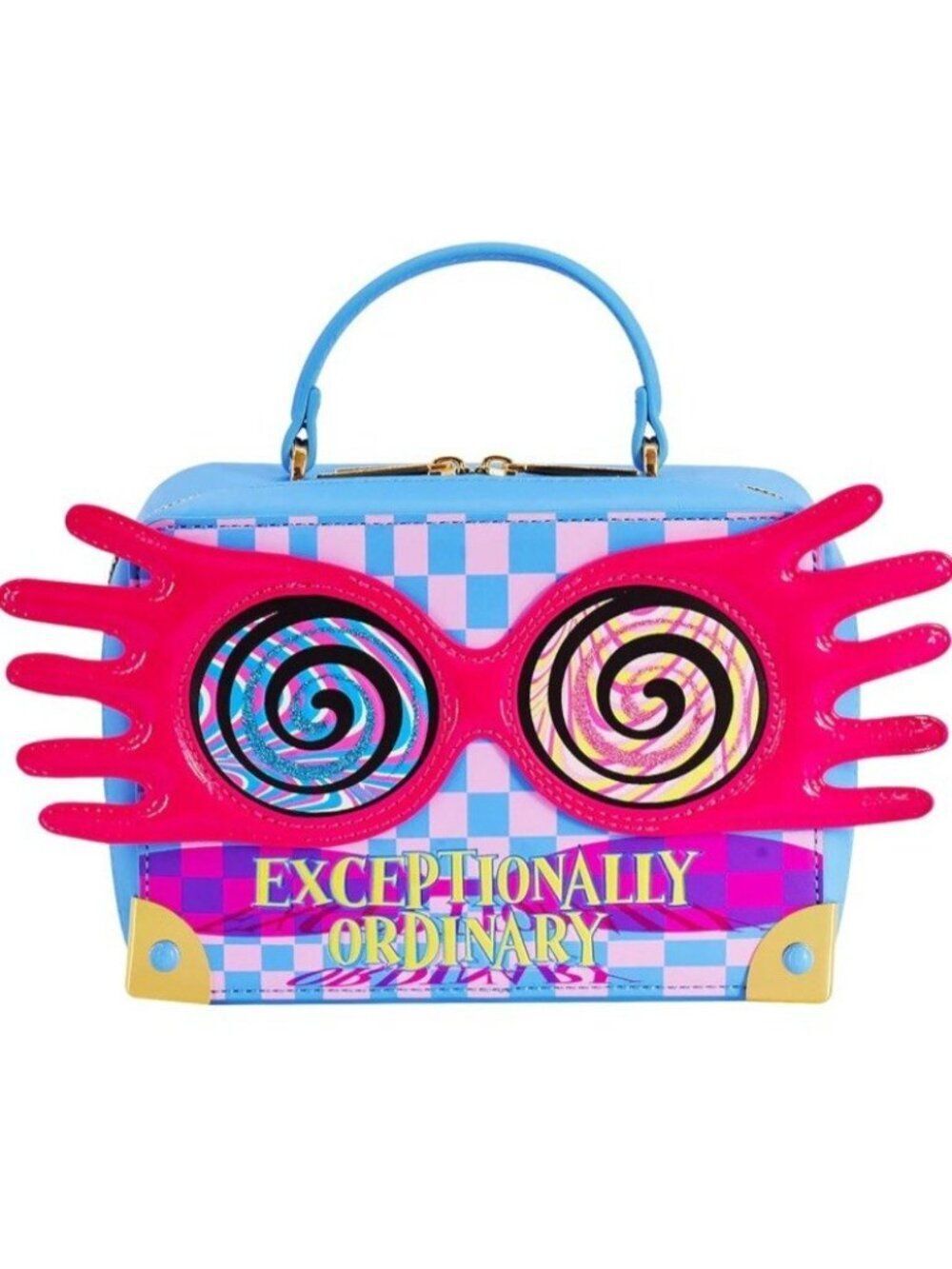 Fred Segal Harry Potter Luna Lovegood Glasses Crossbody Handbag Bag Purse NEW